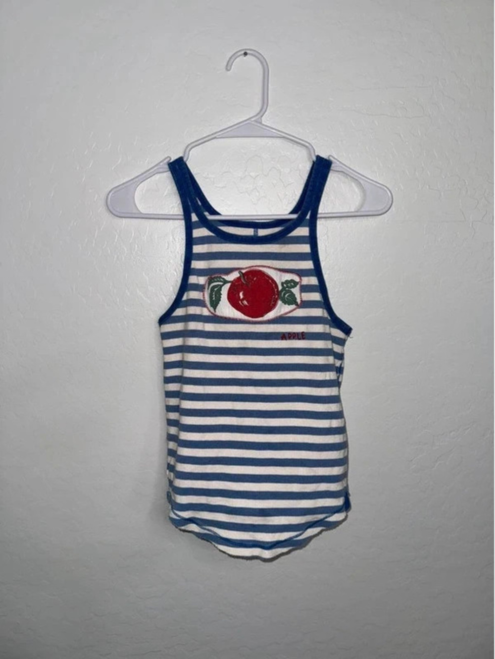We The Free People Size Small Only One Ringer Graphic Apple Tank Distressed Boho